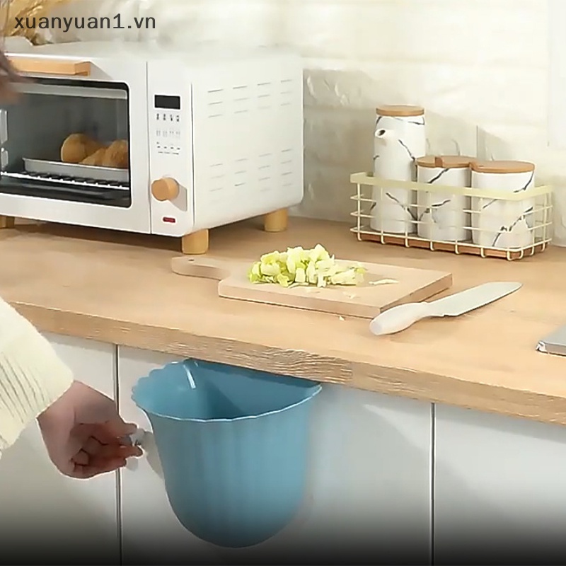 Thùng Rác Treo Tường Bằng Nhựa Tiện Dụng Cho Nhà Bếp