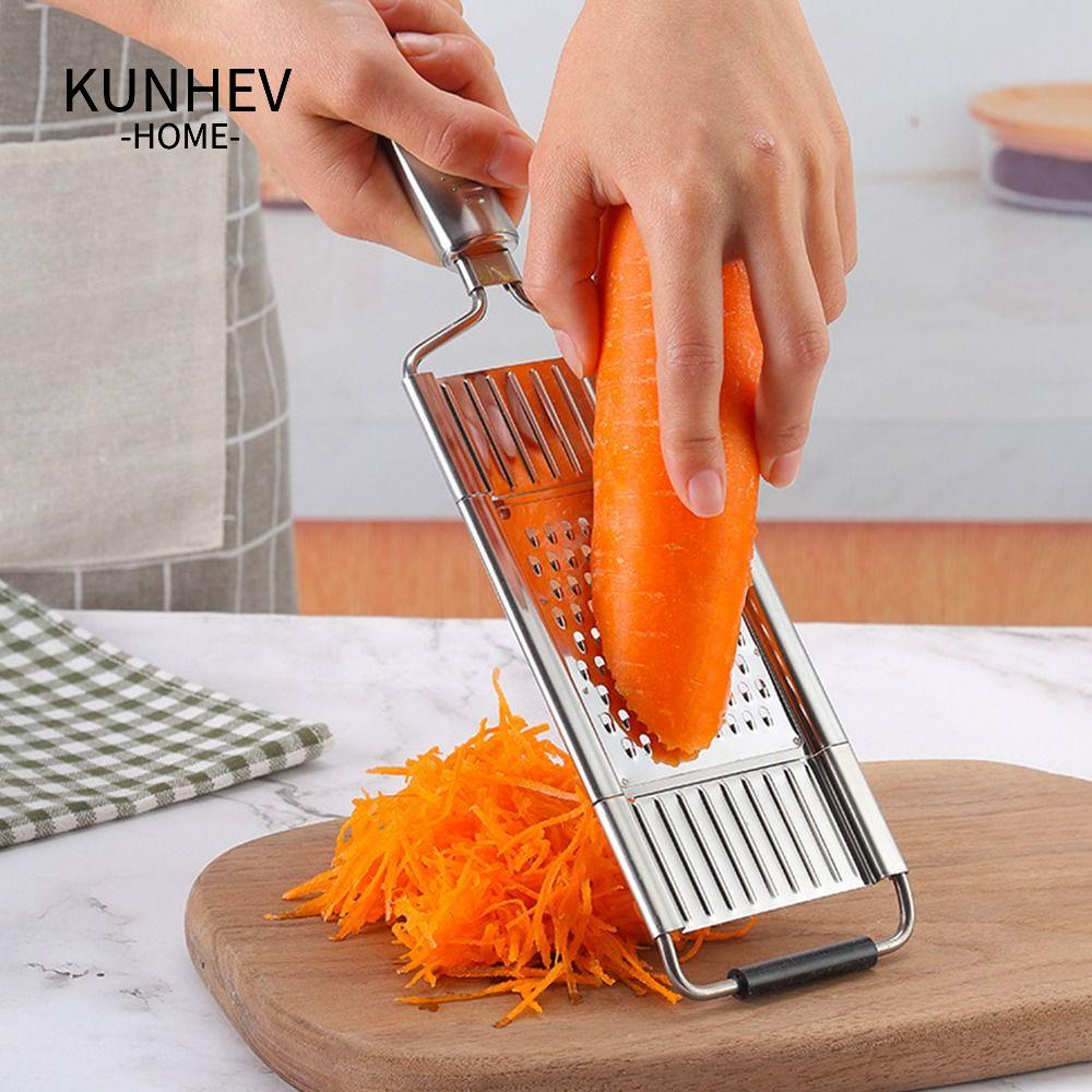 KUNHEV Set 3 Dụng Cụ Cắt Rau Củ Quả Ba Lưỡi Thay Thế Đa Năng Cho Nhà Bếp
