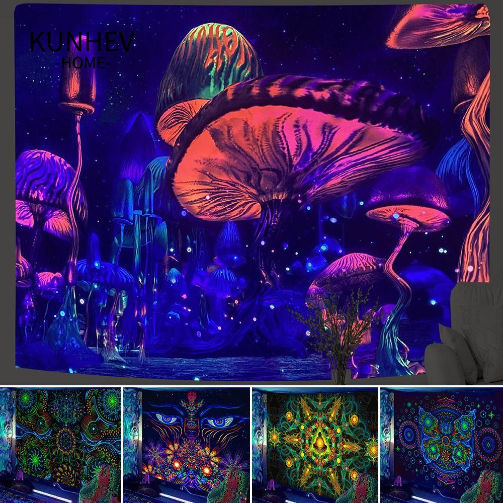 KUNHEV Thảm Treo Tường Bằng Acrylic Họa Tiết Hoa Mẫu Đơn Trang Trí Nhà Cửa