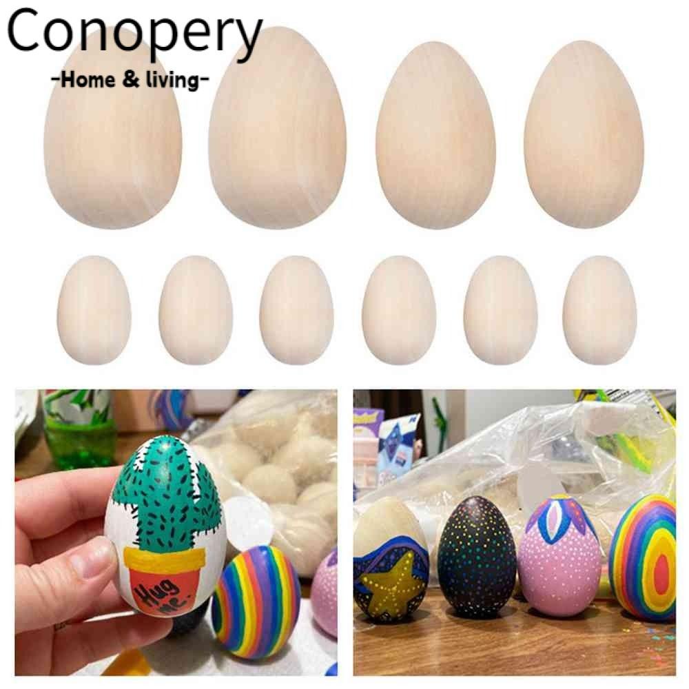 CONOPERY Bộ 5 Quả Trứng Phục Sinh Dùng Trang Trí Tiệc Cho Bé