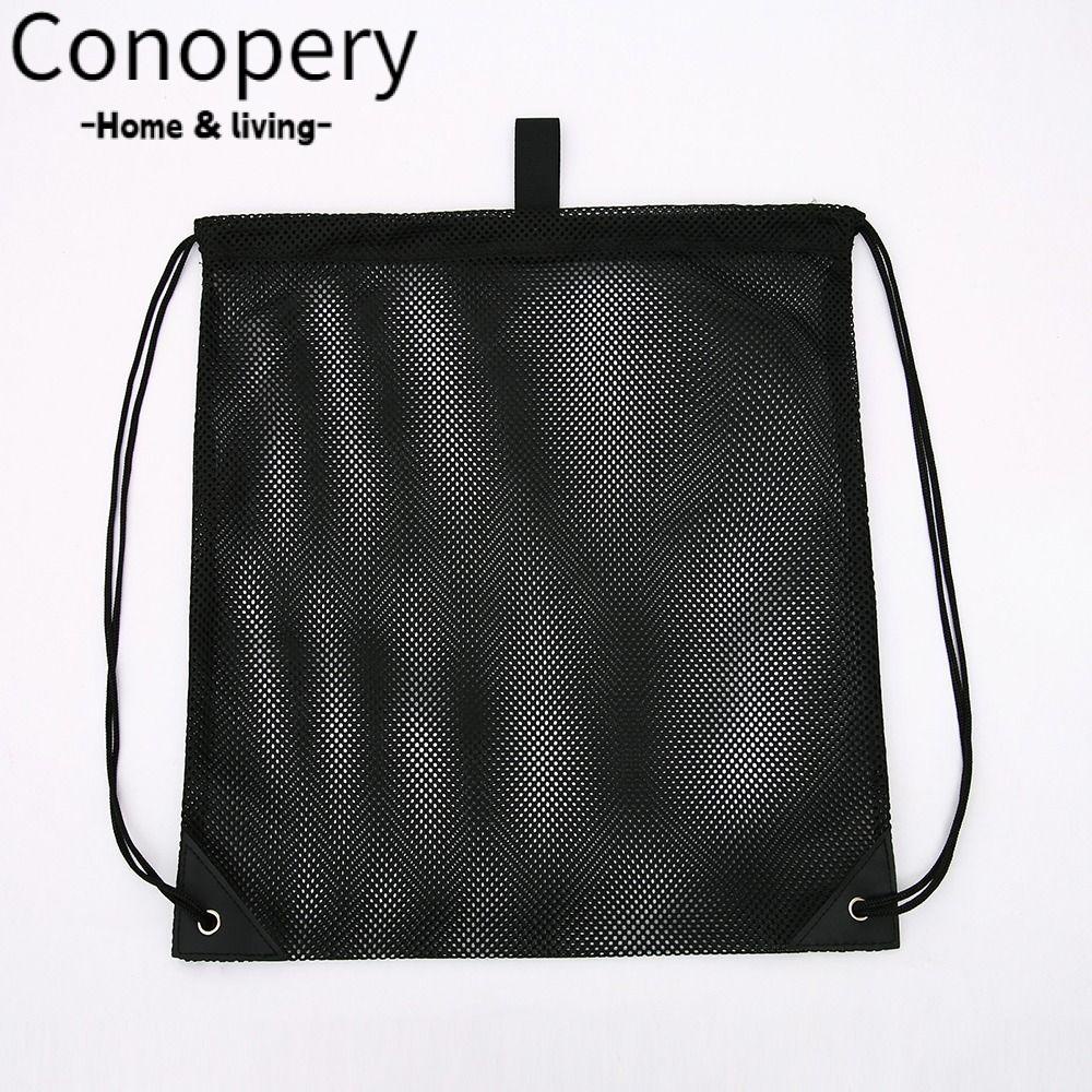 CONOPERY Túi Lưới Dây Rút Đựng Bóng Rổ Đa Năng Tiện Dụng