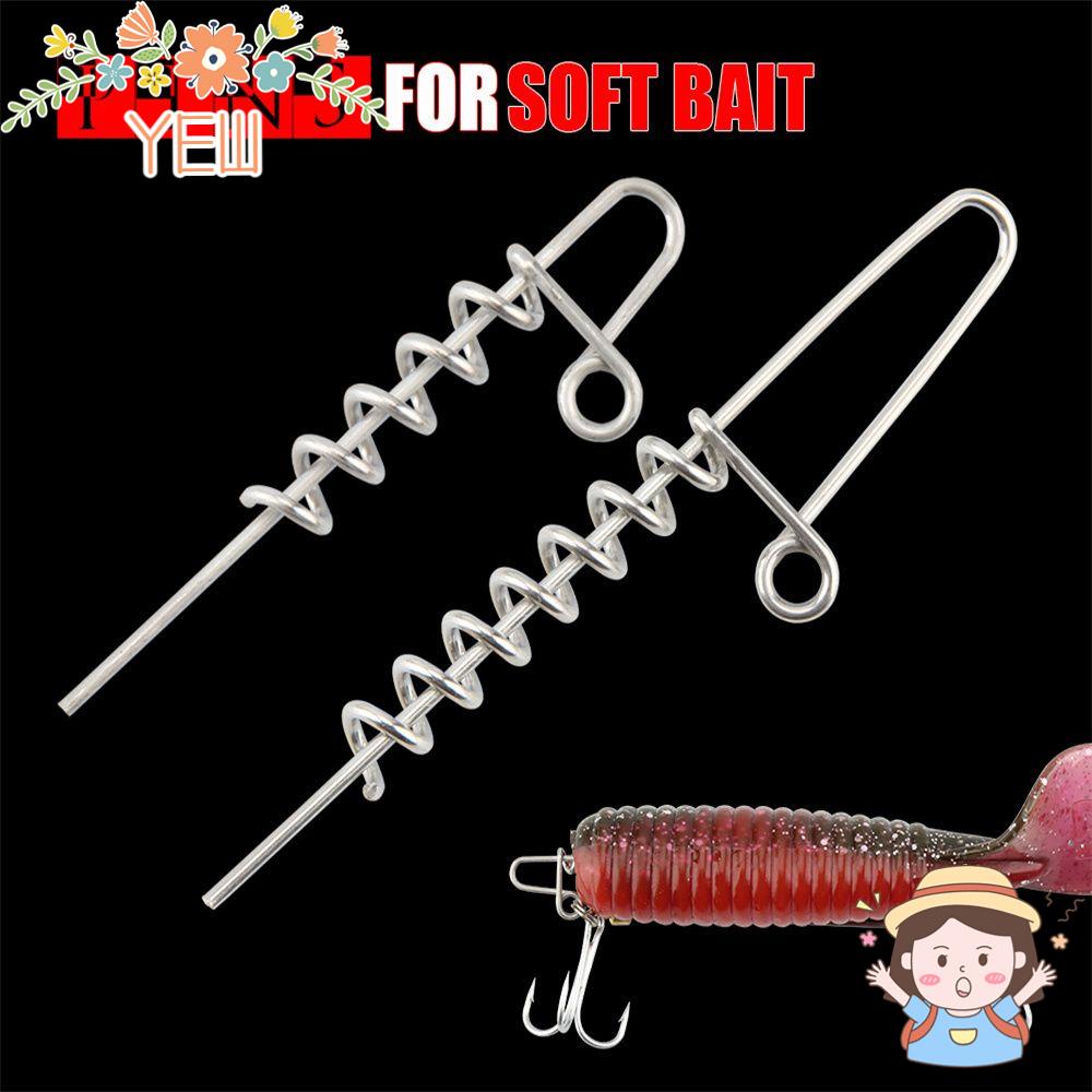 Chốt Cố Định Kim Cố Định Đầu Nối Mồi Câu Cá Chất Liệu Bền Mềm Mại Tiện