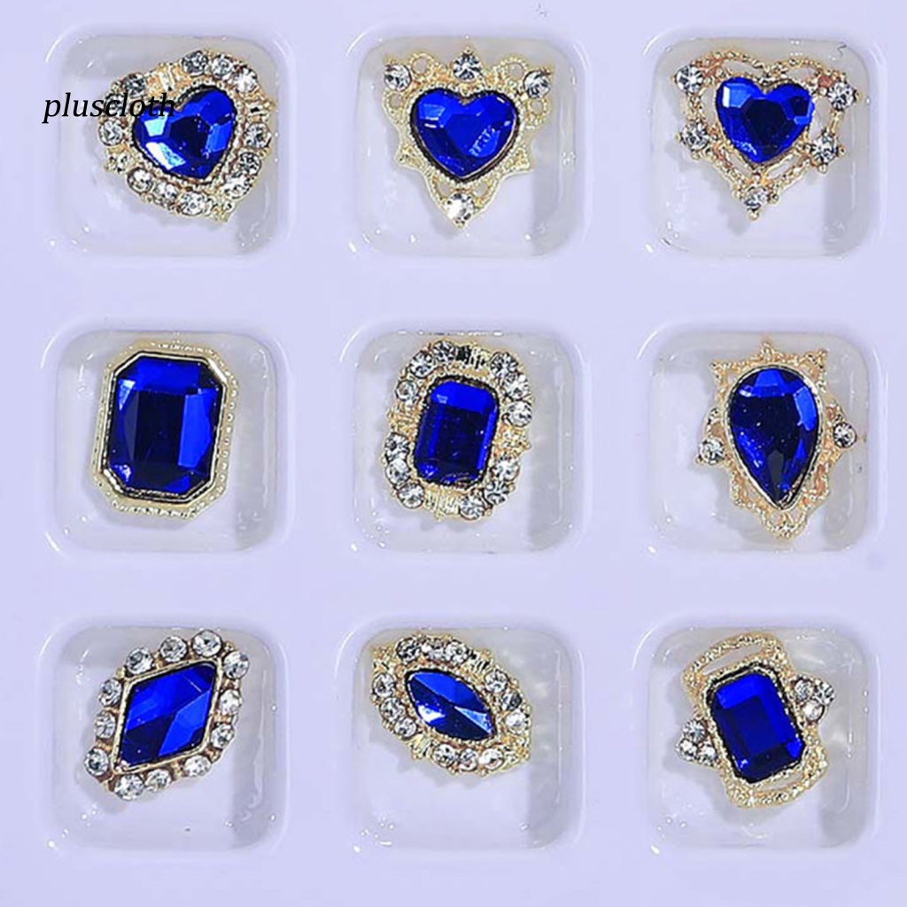 Hộp 20 Hạt Kim Cương Giả Lấp Lánh Trang Trí Móng Tay