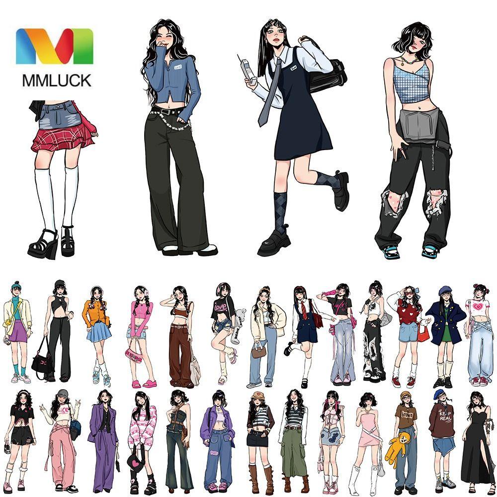 Miếng Dán Trang Trí Laptop / Va Li / Điện Thoại Hình Nhân Vật Hoạt Hình Mocha