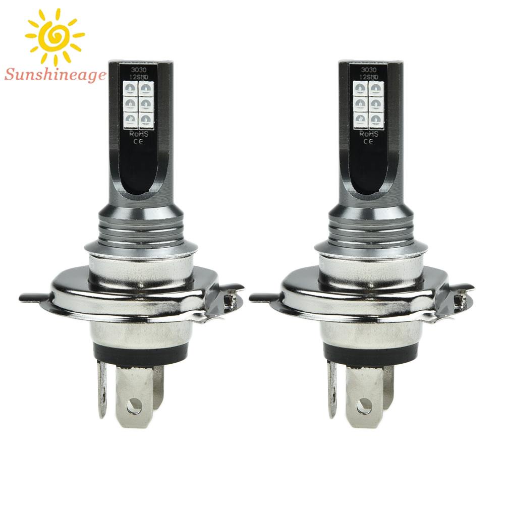 Bộ 2 Đèn Pha LED Xenon 8000K 360 Độ Chất Lượng Cao