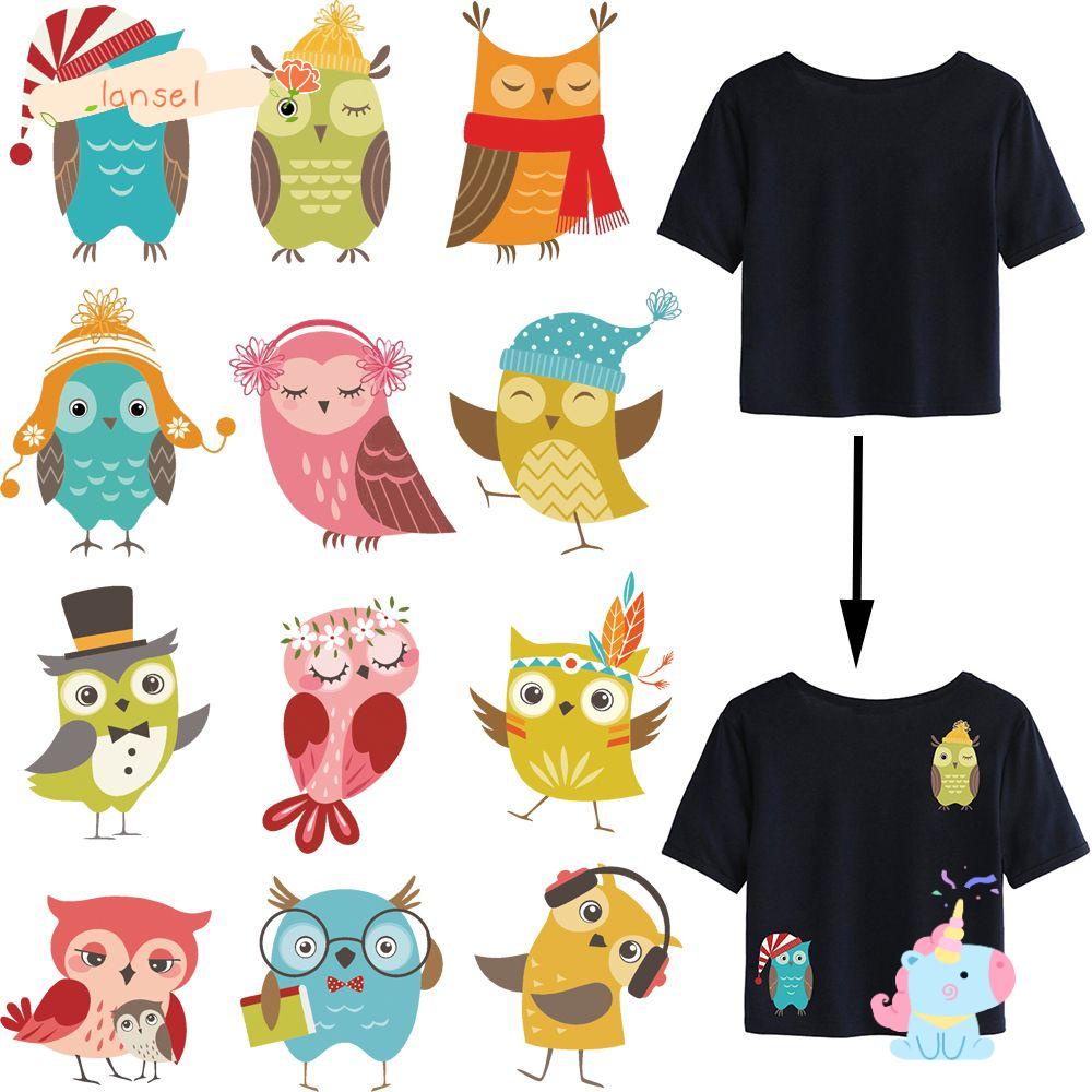 LANSEL Hình Dán Truyền Nhiệt Có Thể Giặt Được Cho Đầm Thun