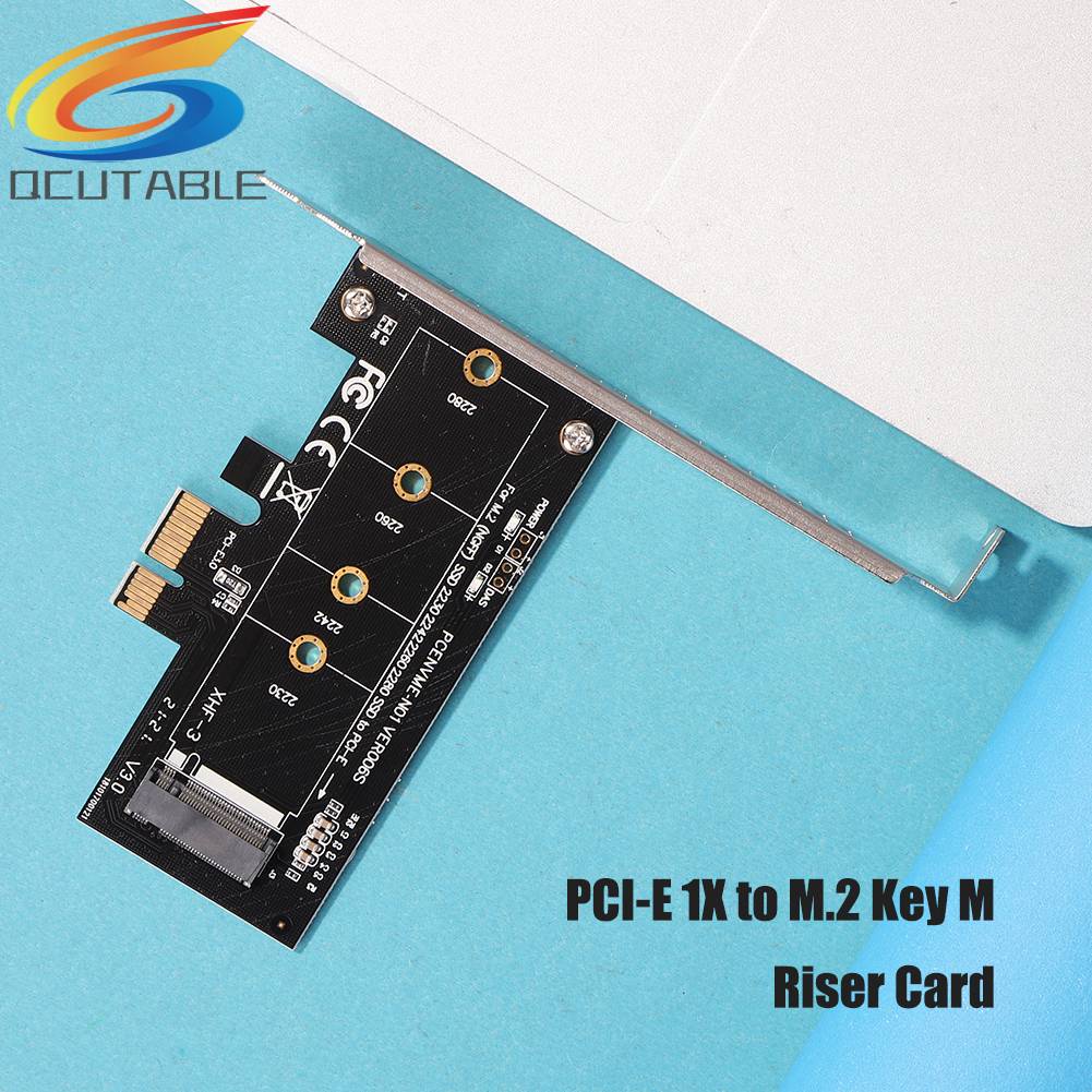 Card Chuyển Đổi PCI-E 1X Sang M.2 NVME M SSD PCI Cho Máy Tính Bàn