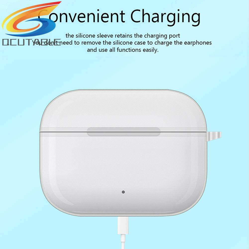 Hộp Đựng Tai Nghe Bằng TPU Trong Suốt Cho BASEUS Encok W3