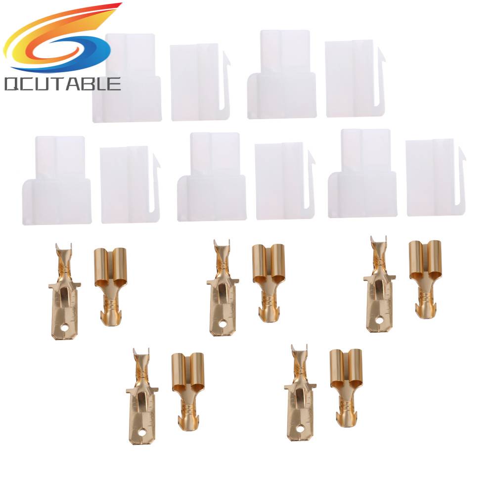 Bộ 5 Đầu Nối 2 Pin DC Cho VHF / UHF Yaesu