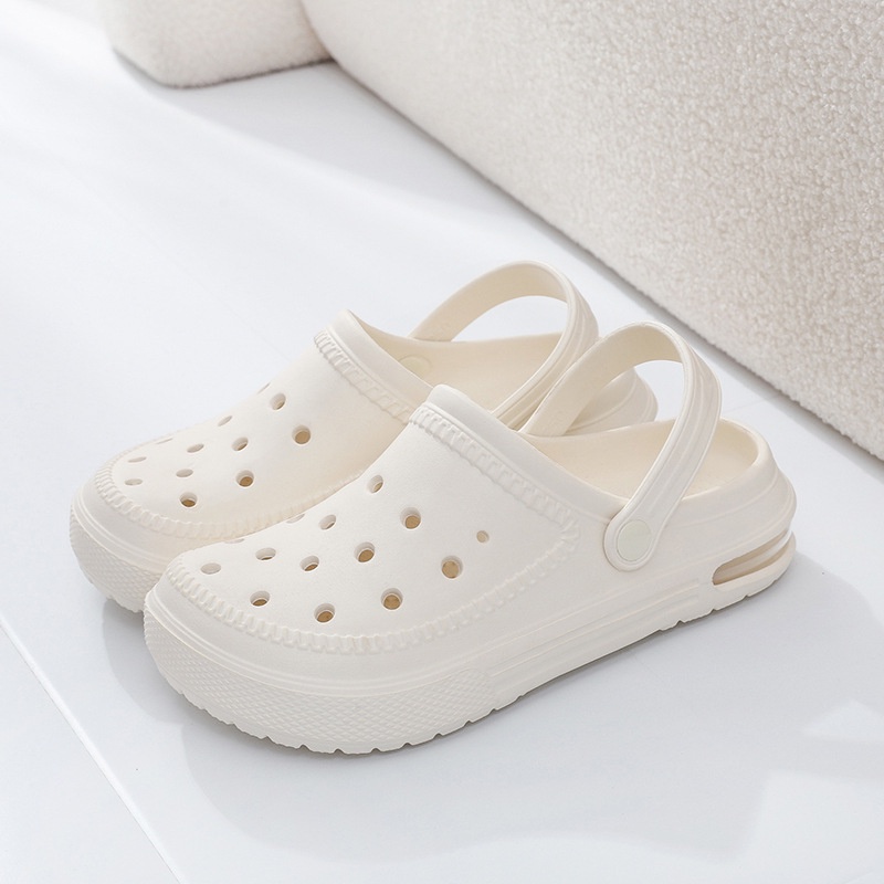 Dép MUCHAO đế bằng dày dặn thắt nơ xinh xắn thời trang cho nữ