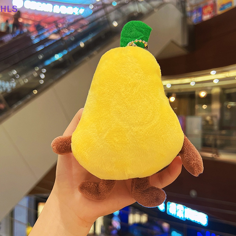 Móc Khóa Hình Trái Cây Nhồi Bông Mềm Mại Đáng Yêu