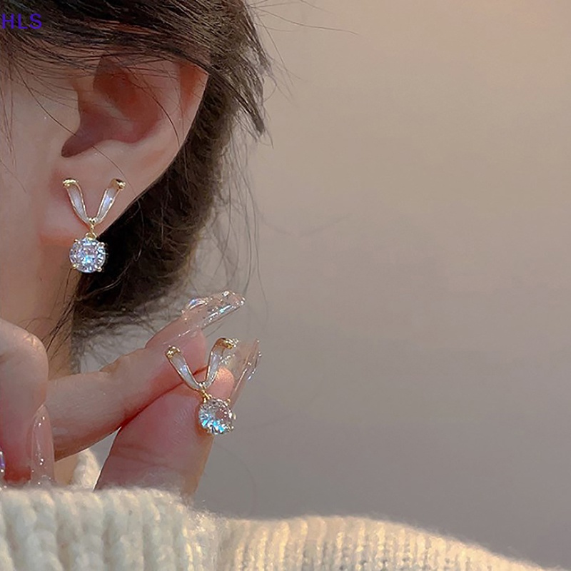 Bông Tai Hình Thỏ Thời Trang Dành Cho Nữ