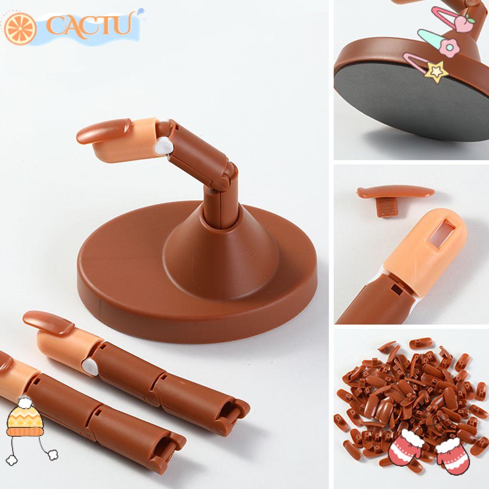 CACTU Giá Đỡ Trưng Bày Móng Tay Nghệ Thuật Dành Cho Người Mới Bắt Đầu