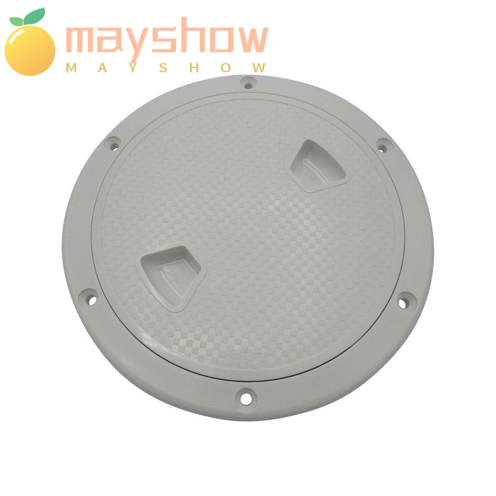 MAYSHOW Vỏ Bọc Bảng Điều Khiển Chống Trượt Hình Tròn 4 Inch Màu Trắng