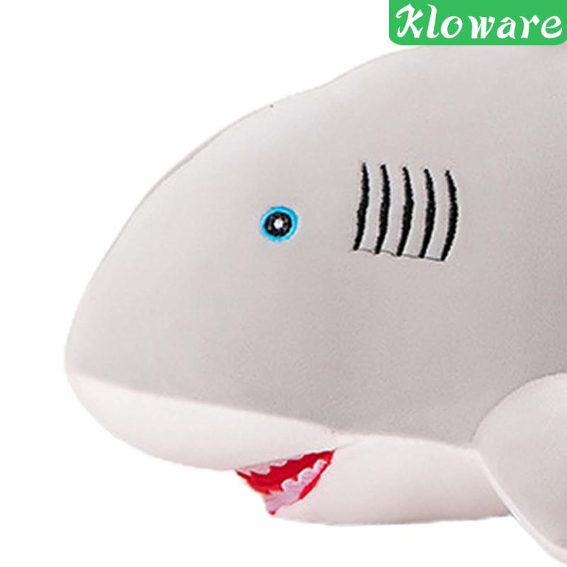 Gối Ôm Hình Cá Mập Nhồi Bông Dễ Thương Dùng Làm Quà Tặng Sinh Nhật / Valentine