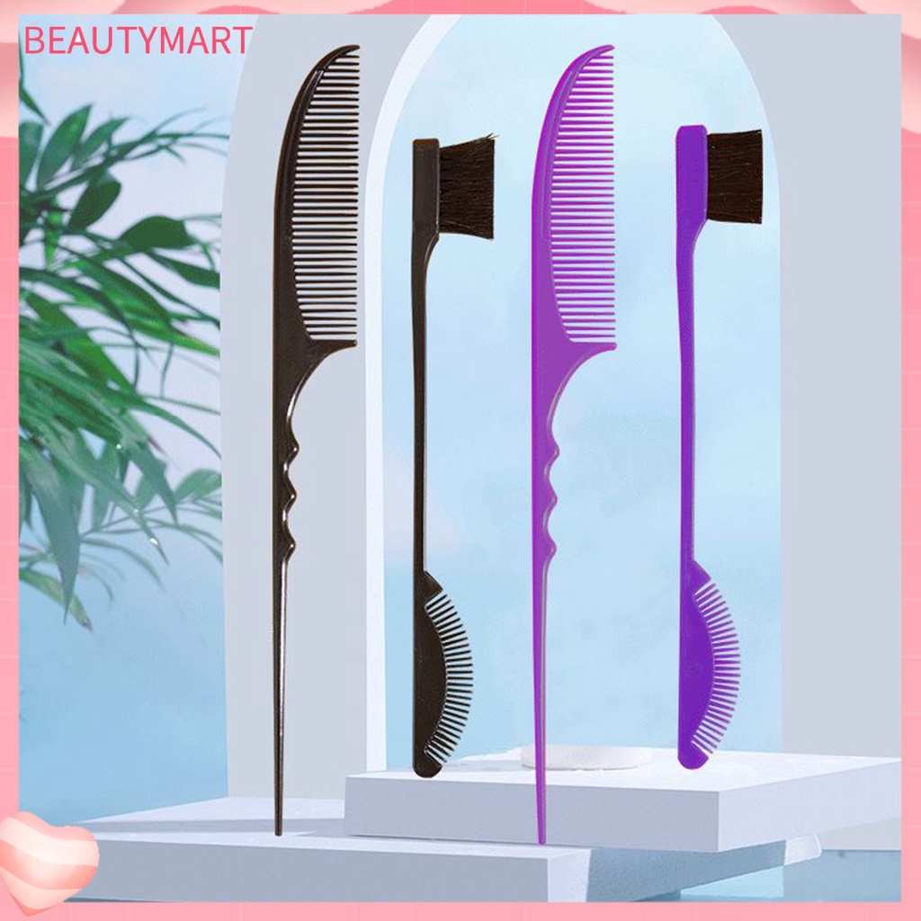 Bộ 2 Lược Chải Tạo Kiểu Tóc Hai Mặt Có Thể Điều Khiển Đuôi Ngựa