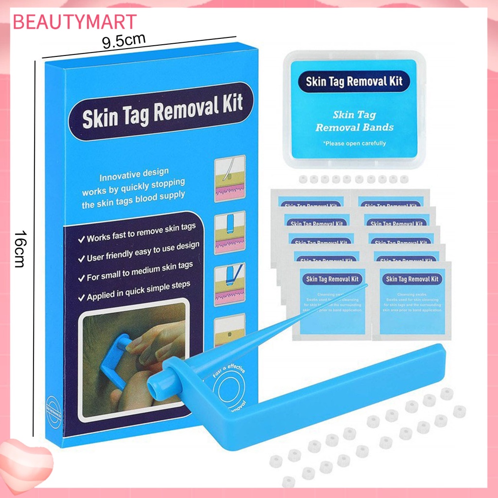 1 Bộ Dụng Cụ Loại Bỏ Nốt Ruồi / Mụn Cóc Bằng Nhựa Chăm Sóc Da Nhanh Chóng Không Gây Kích Ứng Sáng Tạo Cho Nam Và Nữ