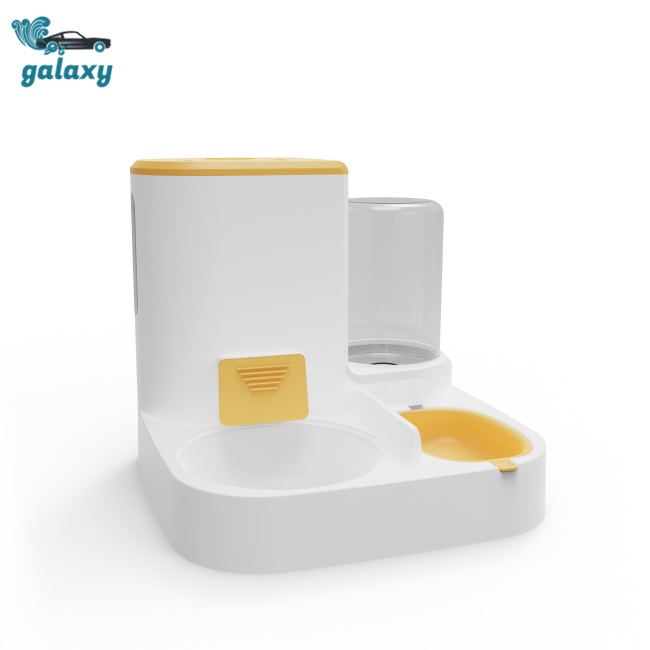 Galaxy Bát Uống Nước Tự Động Bằng Sứ Và Thép Không Gỉ Cho Thú Cưng