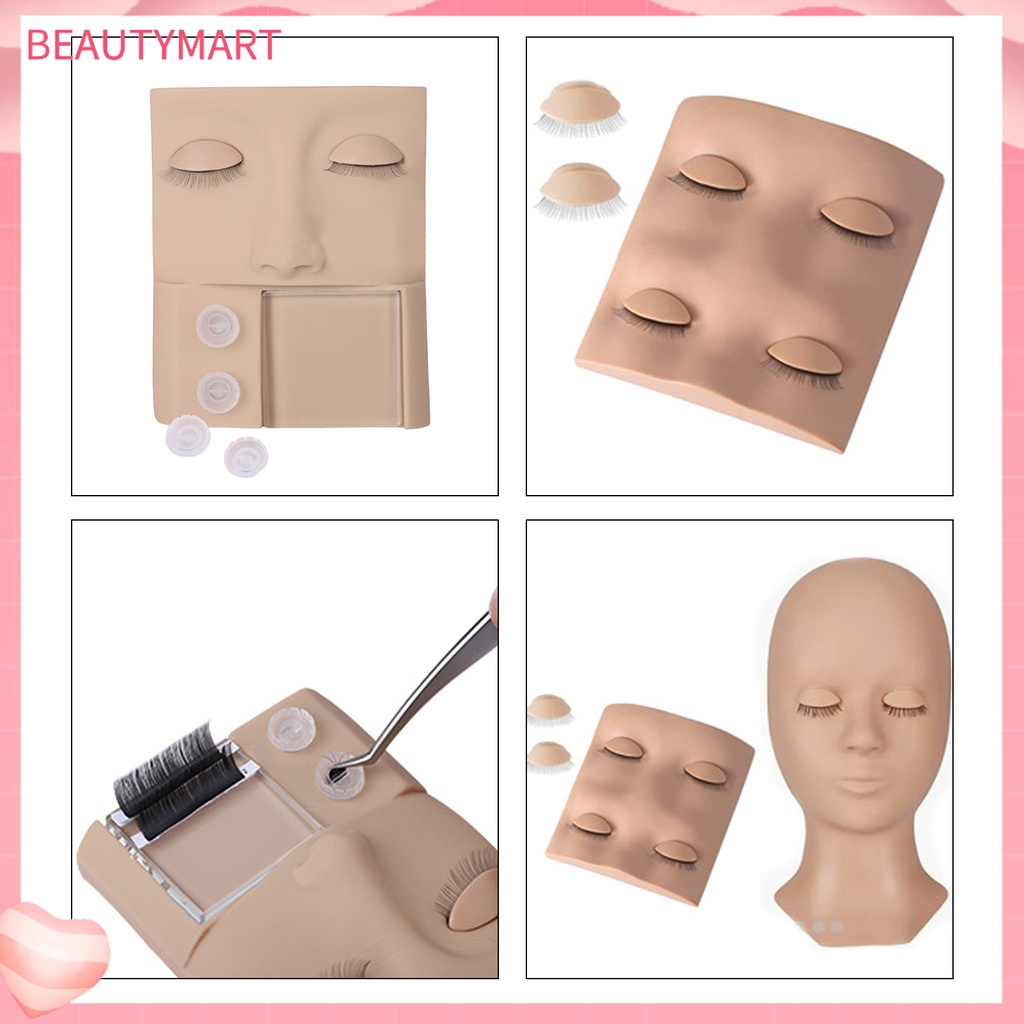 1 Bộ Lông Mi Giả Ba Chiều Luyện Tập Trang Điểm Ba Chiều Có Thể Tháo Rời