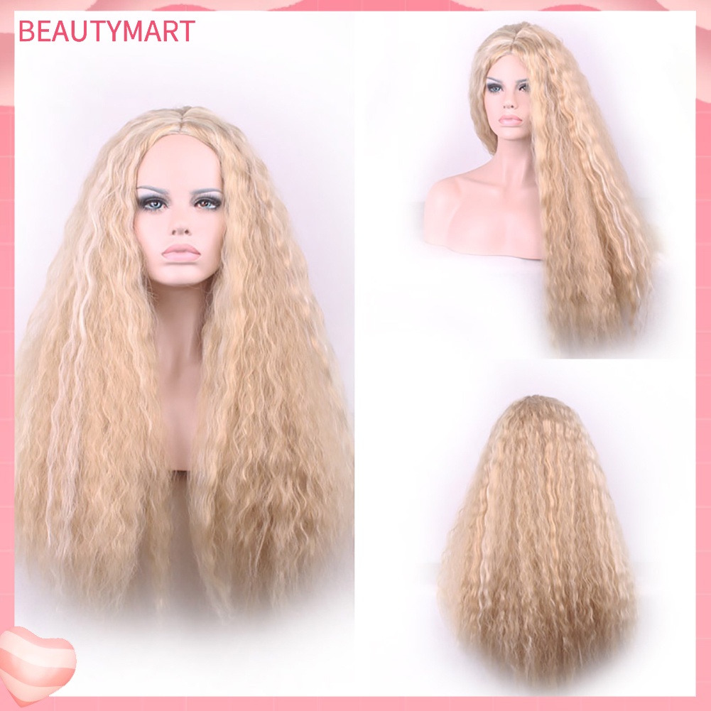 Bộ Tóc Giả Xoăn Dài Bằng Sợi Chịu Nhiệt Cao Thời Trang Cho Nữ