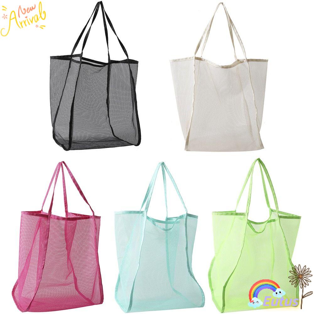 EUCA Túi Lưới Đeo Vai Trong Suốt Thời Trang Nữ Tính