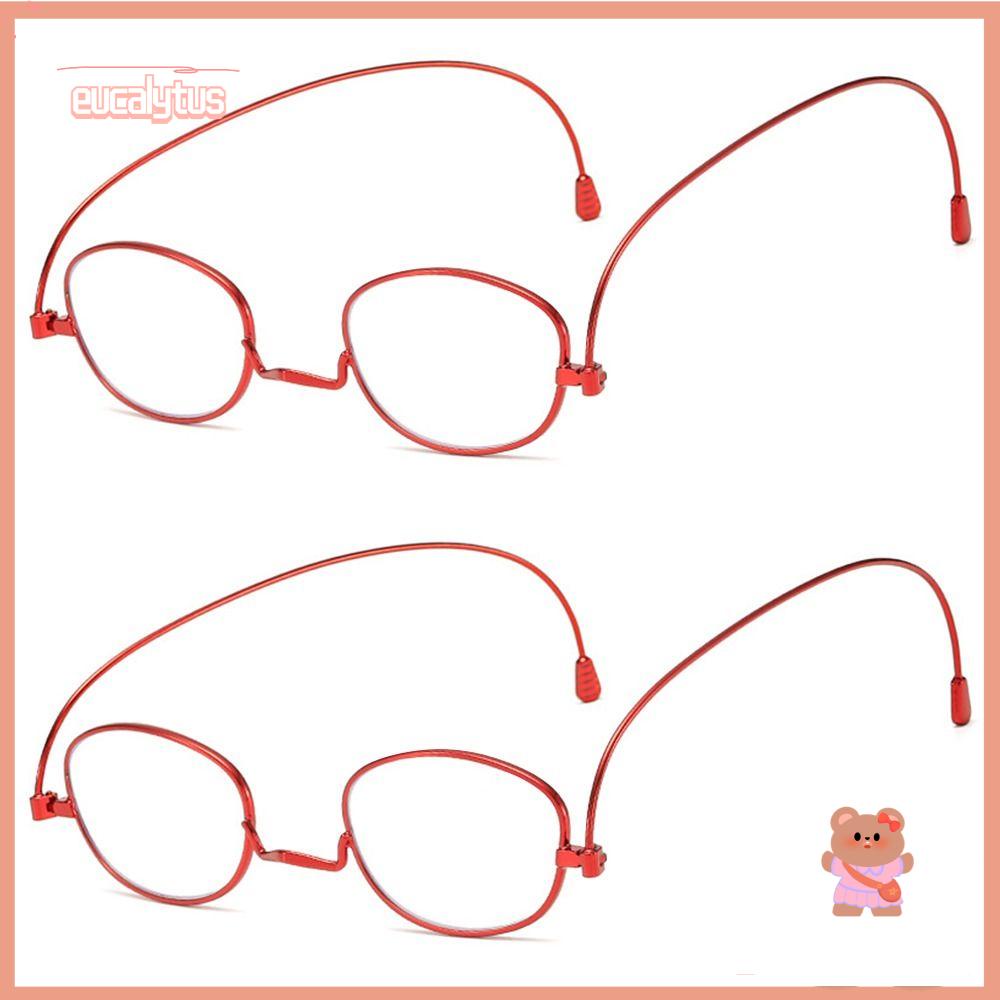 EUTUS Kính Đọc Sách Gọng Siêu Nhẹ Phong Cách Vintage Thanh Lịch Cho Nam Và Nữ