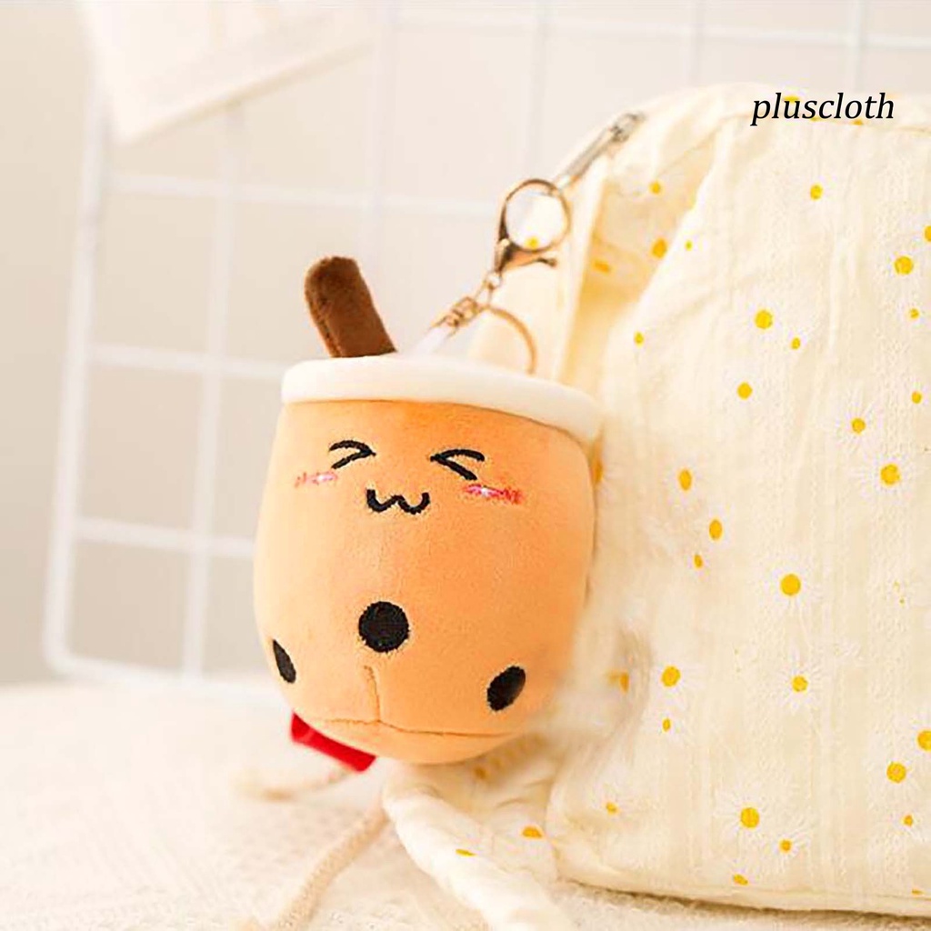 Búp Bê Nhồi Bông Đồ Chơi Mềm Mại Kích Thước 10cm Hình Ly Trà Sữa