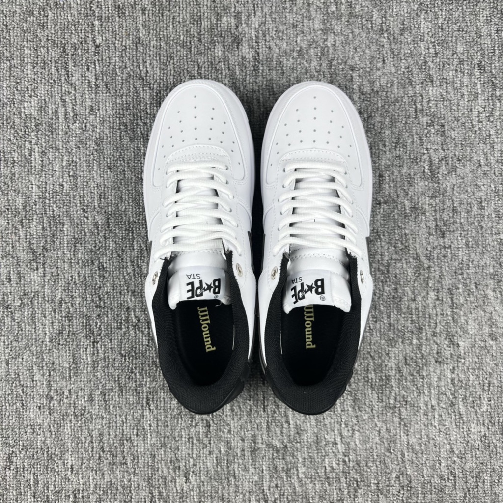 Giày Thể Thao BAPE x Air Force 1 Sta 36-45 Thiết Kế Đơn Giản Cá Tính