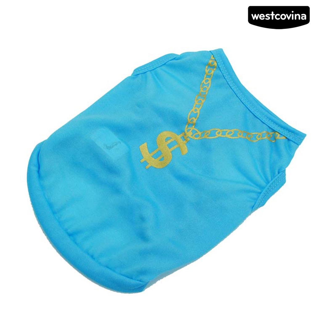 [COD]♞Áo Thun Không Tay Mềm Mại Thoải Mái Dành Cho Cún Cưng