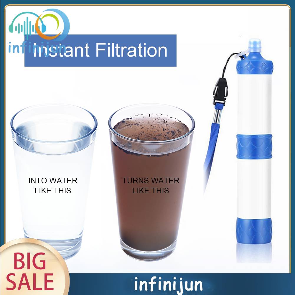 Dụng Cụ Lọc Nước Khẩn Cấp Đa Năng Tiện Dụng Cho Hoạt Động Ngoà