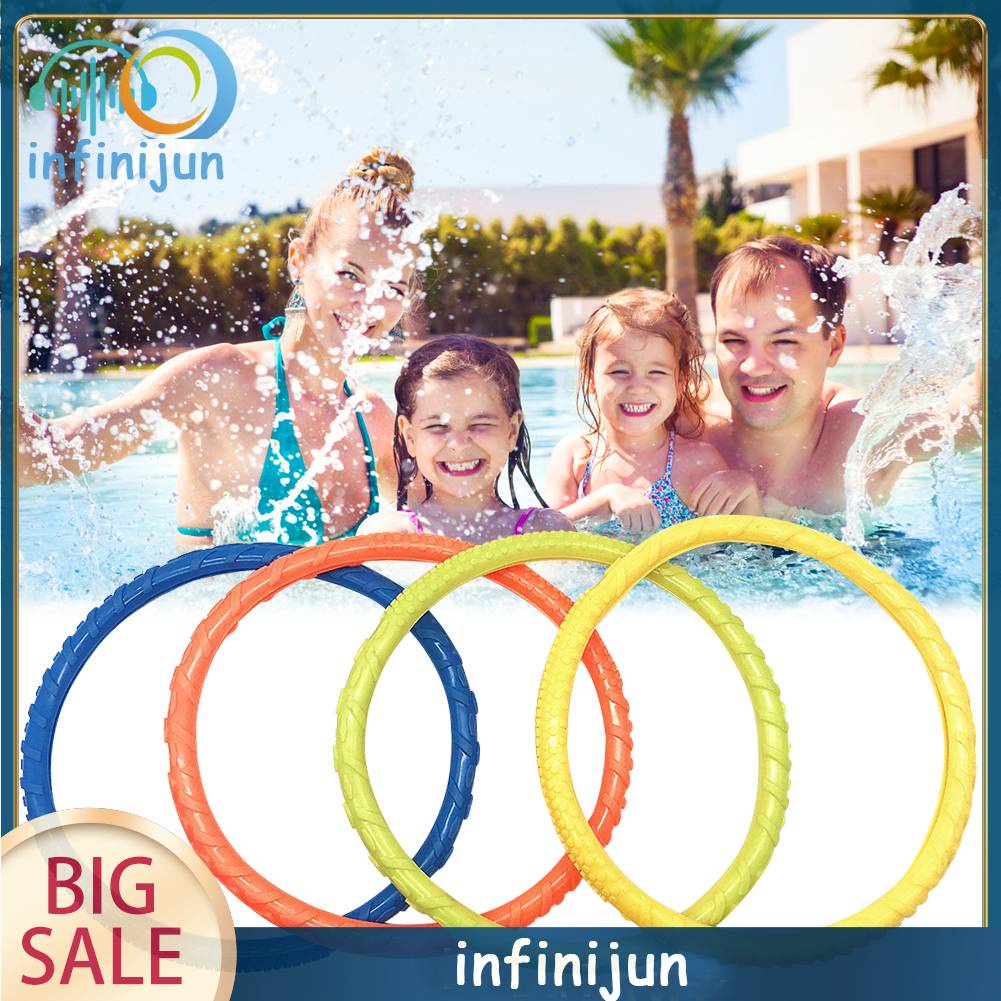 Set 4 Vòng Đồ Chơi Dưới Nước Cho Bé