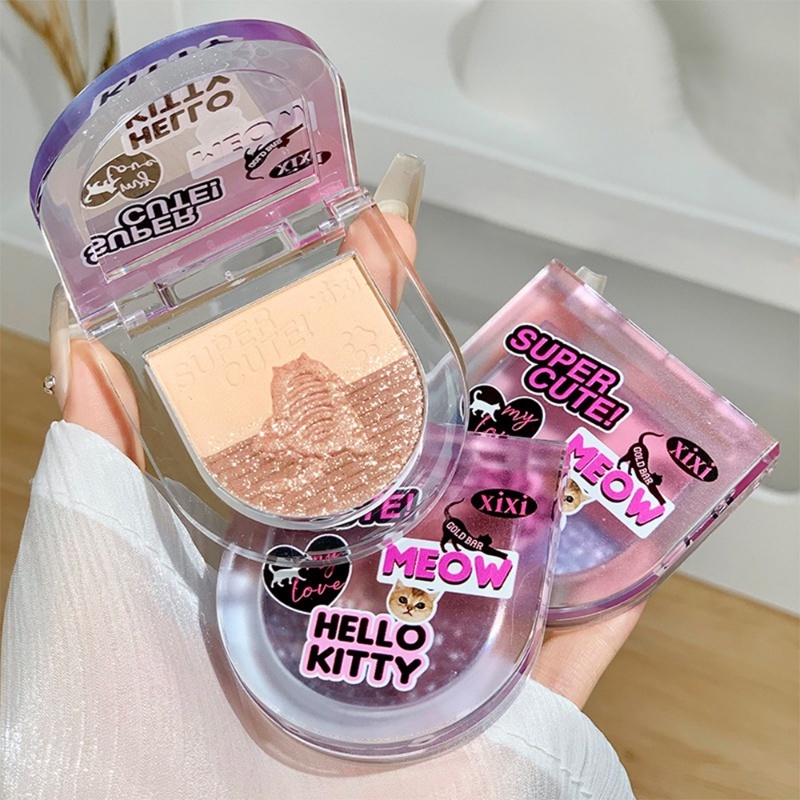 Bảng Phấn Mắt 4 Màu Sắc Hiệu Ứng Lì / Ánh Nhũ Chống Nước Lên Màu Cực Chuẩn Dành Cho Người Mới