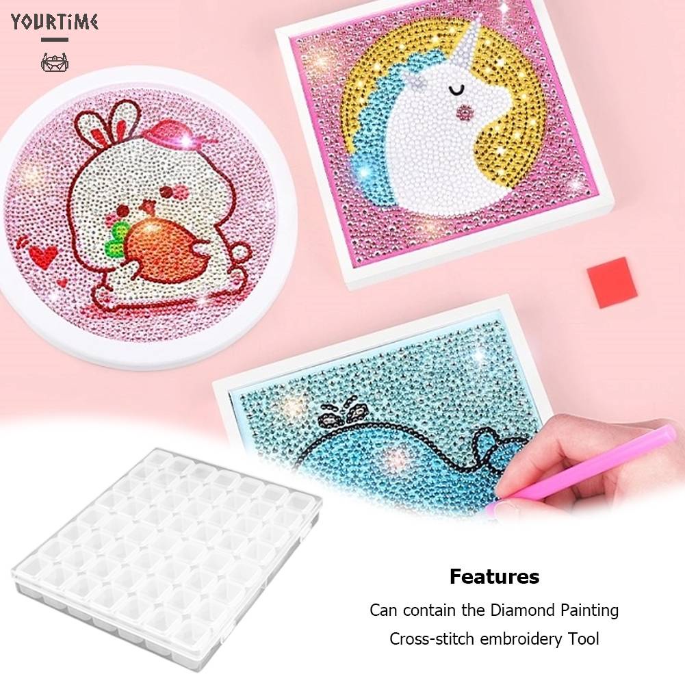Hộp Đựng Phụ Kiện Trang Trí Móng Tay / Điện Thoại Tiện Dụng DIY