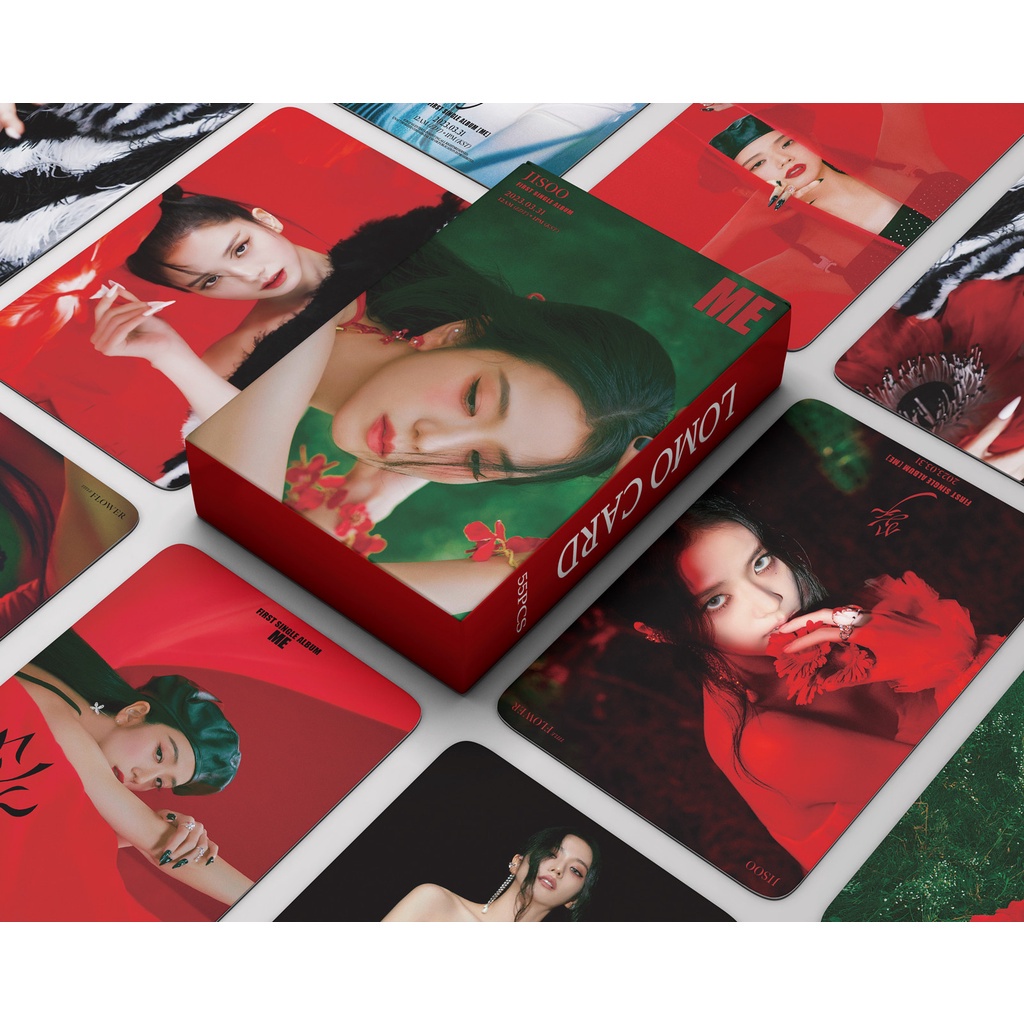 Hộp 55 Ảnh LOMO Card Nhóm Nhạc Kpop Blackpink