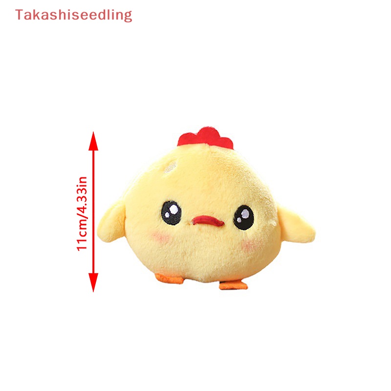 Móc Khóa Gà Nhồi Bông 11CM Dễ Thương