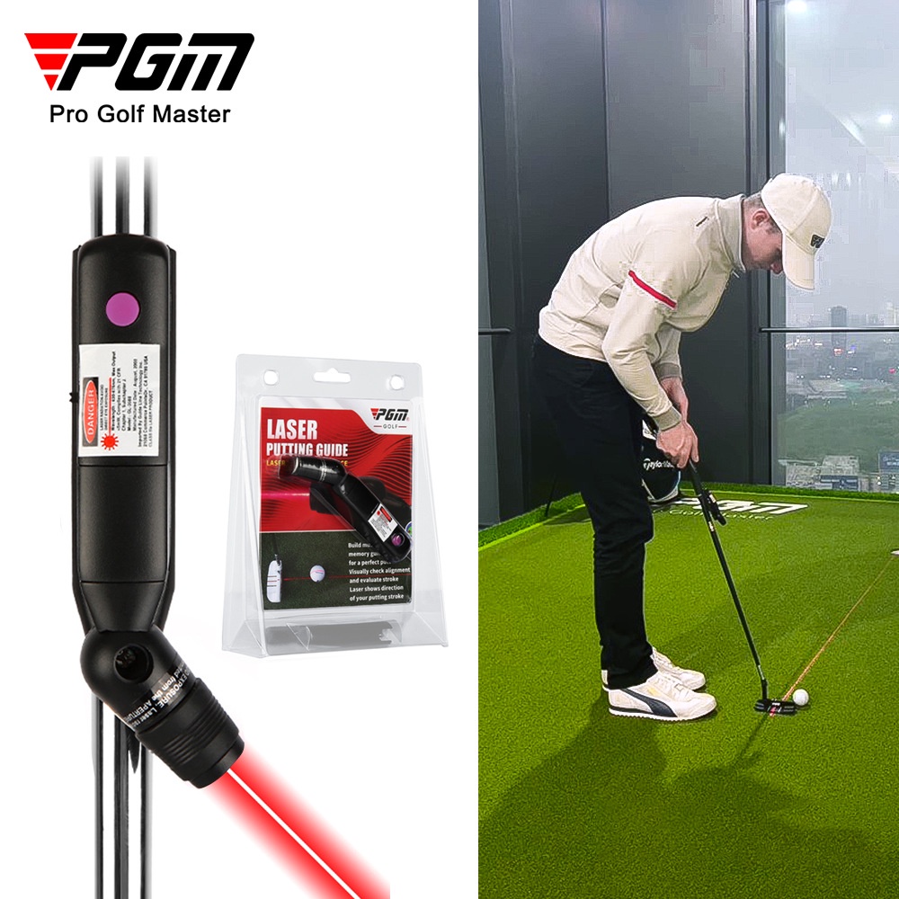 Giảng dạy trong nhà chơi gôn PGM Máy gạt laser tuyến tính thực hành Gậy đánh gôn chơi gôn Tầm nhìn bằng laser JZQ011