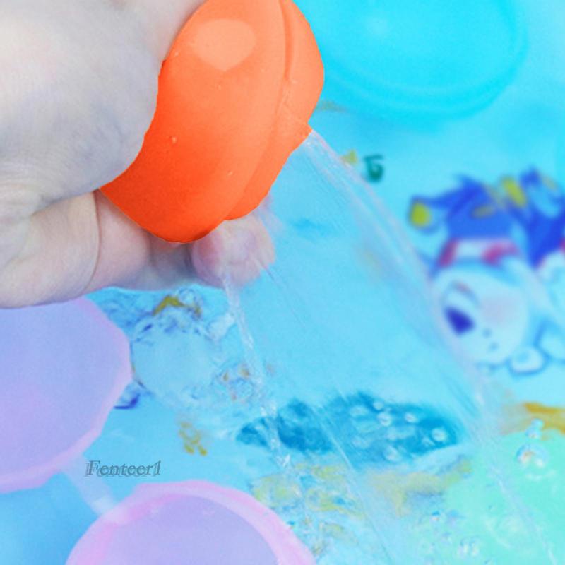 [Fenteer1] Bóng Nước Silicone Tái Sử Dụng Được Cho Thanh Thiếu Niên Tiệc Nước Mùa Hè