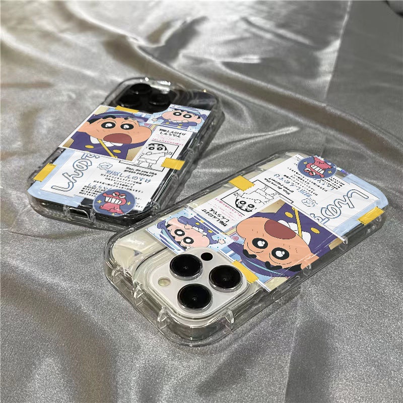 Ốp Điện Thoại Mềm Trong Suốt Họa Tiết Nhãn Hiệu Xiaoxin Dễ Thương Cho iPhone14promax 1312 / 11 7 / 8plus xr / sins DZSZ