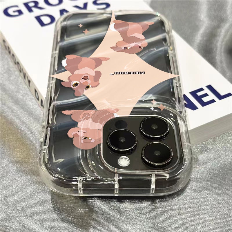 Ốp Điện Thoại Mềm Trong Suốt In Hình Thỏ / Hươu Hoạt Hình Dễ Thương Cho Iphone 14Promax 1312 / 11 7 / 8plus xr