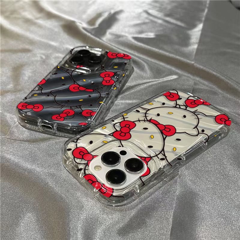 Ốp Điện Thoại Dẻo Trong Suốt Họa Tiết Hoạt Hình Mèo Kitty Dễ Thương Cho Iphone14Promax plussins8 1312 / / 117
