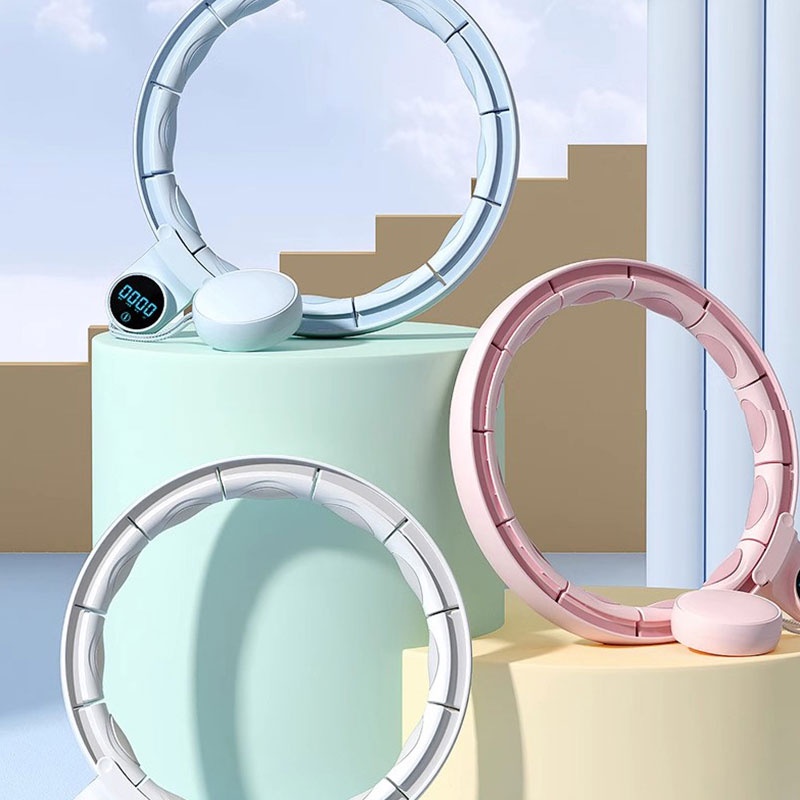 Enlee Vòng Bụng Thông Minh Chống hula hoop; Vòng Eo Đẹp Tháo Rời Được - Giảm Cân Ab