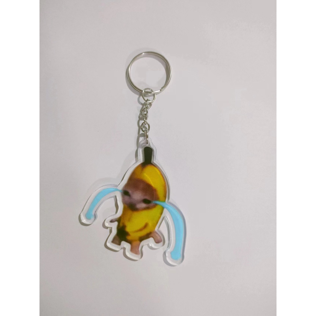 6cm móc khoá mèo khóc