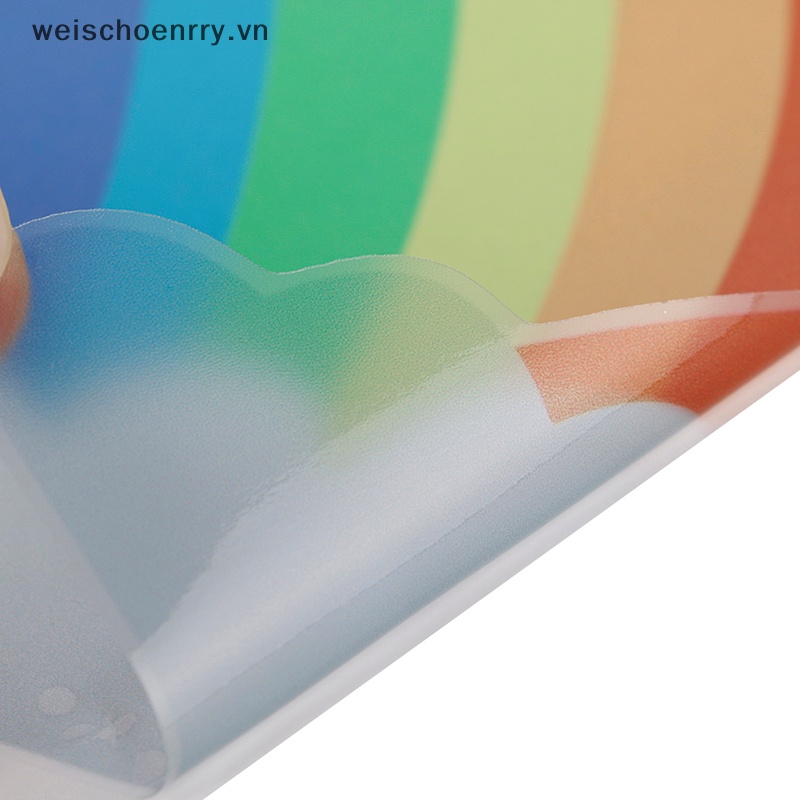 Sticker Dán Tường Họa Tiết Ngôi Sao Mưa Dễ Thương Bắt Mắt