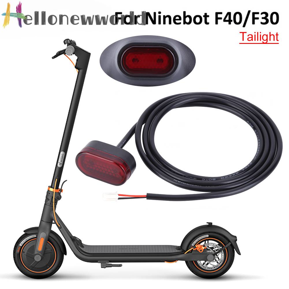 Đèn LED Cảnh Báo An Toàn Phía Sau Kèm Dây Cáp Dành Cho Xe Đạp Ninebot F30 F40