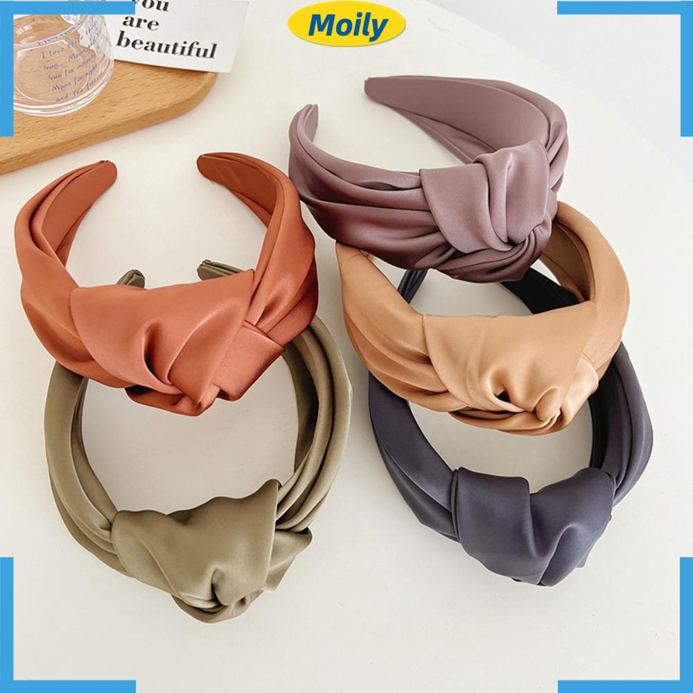 MOILYVN Cài Tóc Bản Rộng Thiết Kế Mới Xinh Xắn Thời Trang