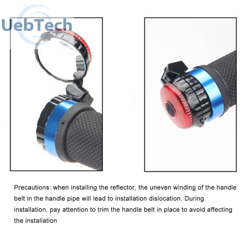 Gương Chiếu Hậu Phản Quang An Toàn Gắn Tay Lái Xe Đạp