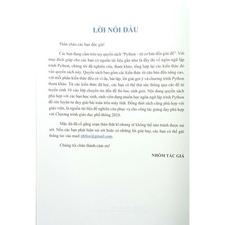 Sách Python - Từ Cơ Bản Đến Giải Đề