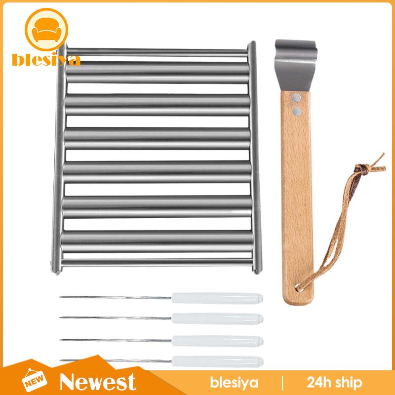 Giá Đỡ Dùng Để Cuộn Xúc Xích Khi Nướng Bbq Tiện Dụng