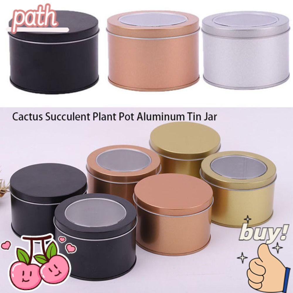 PATH Lọ Đựng Nến Bằng Thiếc Nhôm Nhiều Kiểu Có Thể Nạp Lại