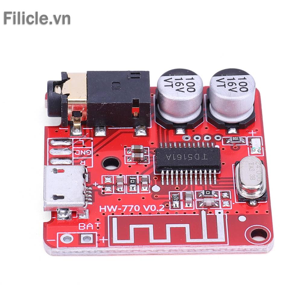 Bảng Mạch Giải Mã Âm Thanh Bluetooth 5.0 WAV + APE + FLAC + MP3 3.7-5V